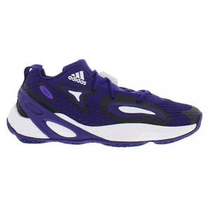 ADIDAS Sneakers Mens 16 Exhibit A Purple Basketball Shoes Rare Trendy Streetwear